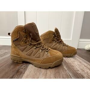 Free Soldier Tactical Hiking Combat Boots Brown Waterproof size 11w